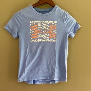 Cute boys under armor T-shirt